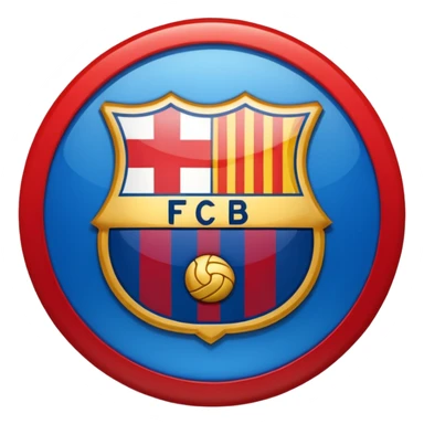 Fcb logo sticker