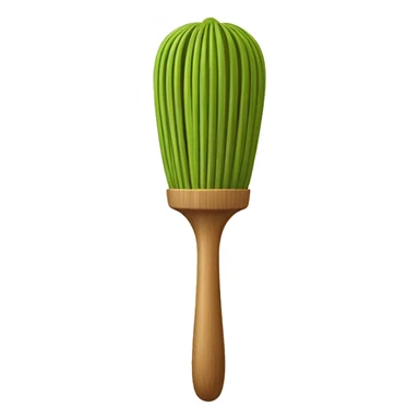 Matcha wooden whisk sticker