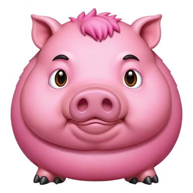 fat hog sticker