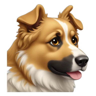 Chien Berger suisse sticker