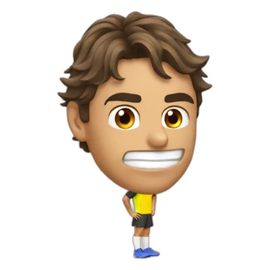 Rafael Nadal qui fait caca sticker