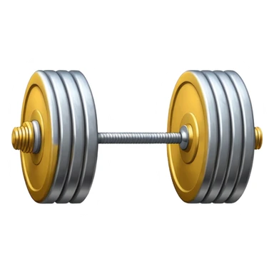 single barbell sticker