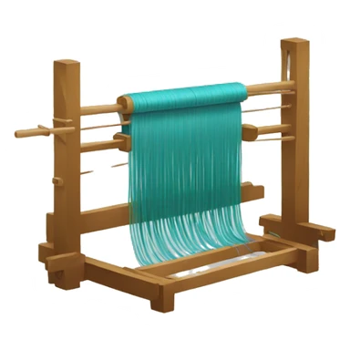 Weaving loom sticker