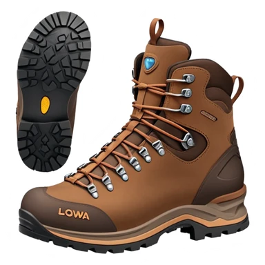 Lowa hiking boot GTX Cephyr, brown leather with Gore-Tex sticker
