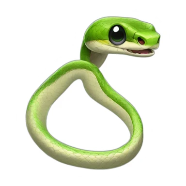 snake with eyepatch sticker