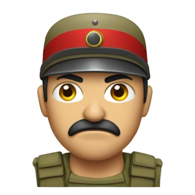 angry Turkish soldier sticker