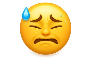 emoji stile iphone che riguarda l'argomento "stipsi/andrò al bagno oggi?", iperrealistico 4k sticker