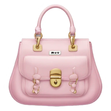 miu miu brand bag sticker