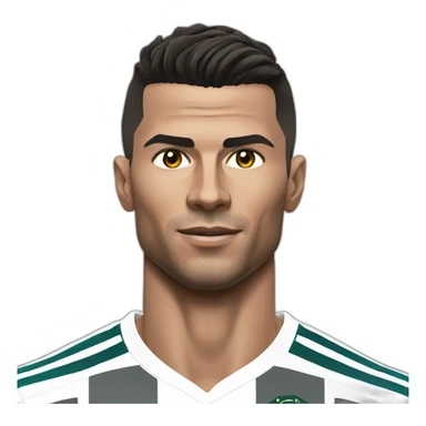 Cr7 realistic alnasir sticker