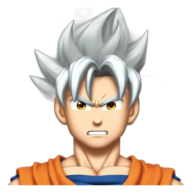 Supersaiyan goku sticker
