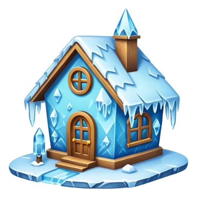 frozen house sticker