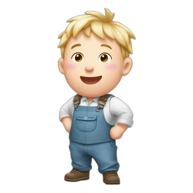 Un petit cochon à l’école sticker