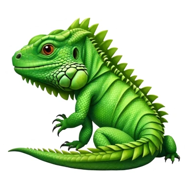 iguana sticker