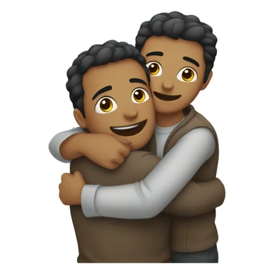 bubu and dudu hug sticker
