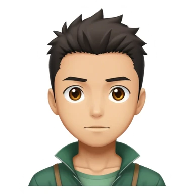 Anime man named GON sticker