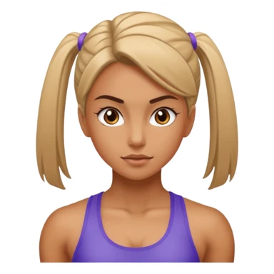 Gym girl sticker