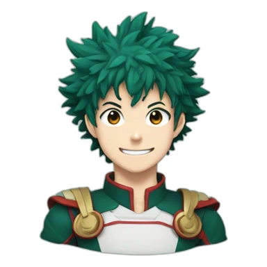 Izuku midoria my héro academya sticker