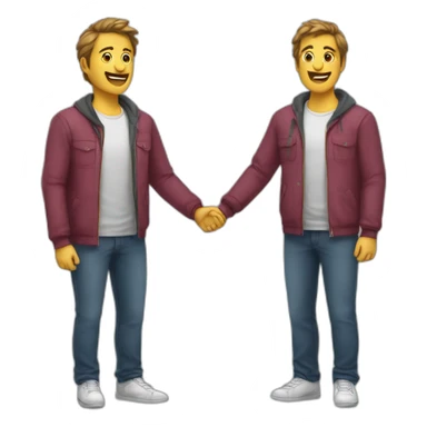 Une paire de tn sticker