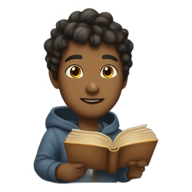 milei and books sticker