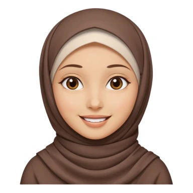 Hidjab girl  sticker