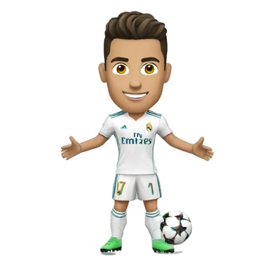 Cristiano ronaldo real madrid sticker