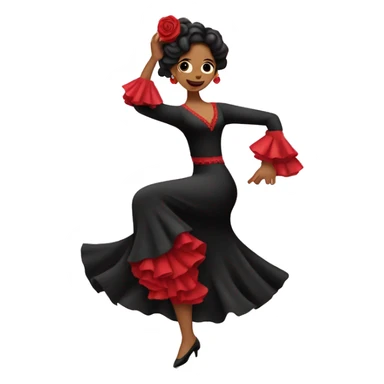 Bailadora flamenco sticker