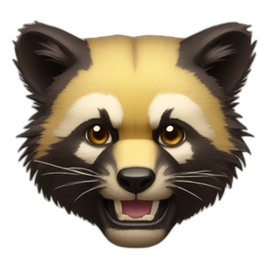 wolverine animal sticker