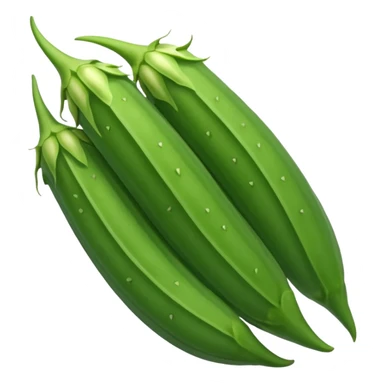 Okra sticker