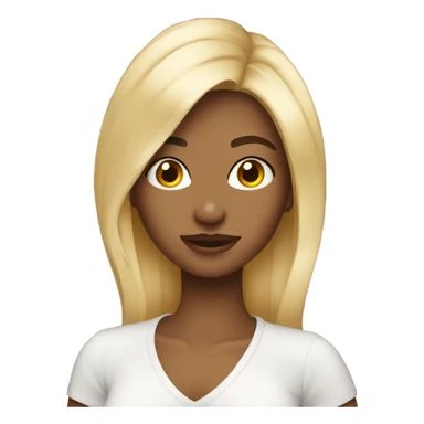 Girl blondie coquetee sticker