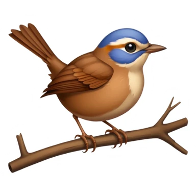Wren Bird sticker