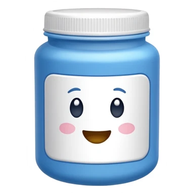 bote de colágeno en polvo sticker