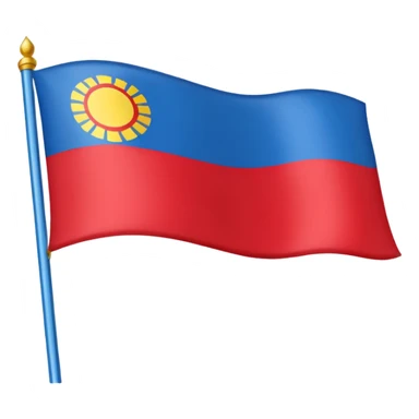 Mongolia flag 2025 sticker