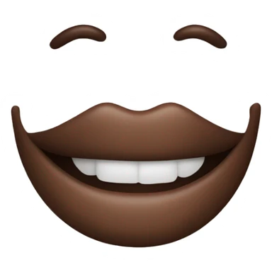 labial en barra marron  sticker