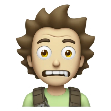 rick et morty sticker