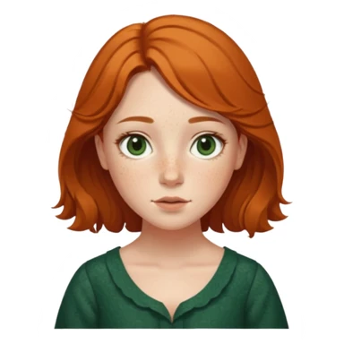 Un petit sapin vert sylvestre, féminin, regard malicieux, tâches de rousseurs délicates, joues roses. Yeux de biche brillants en forme amande, yeux couleur ambre, tronc couleur acajou. Sapin en mouvement, incurvé pour un effet vivant. Style meoji. sticker