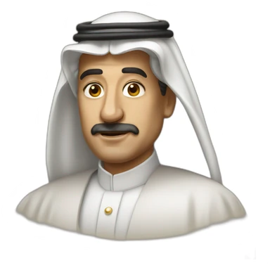 Saudi king sticker