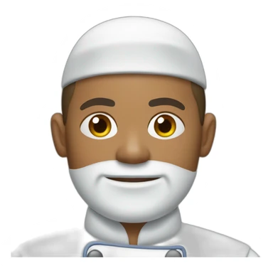 Tête de Mbappé sans couvre chef sticker
