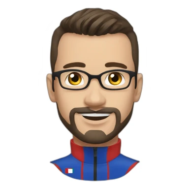 Maxime Biaggi french streamer sticker