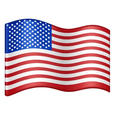 Upside down American flag sticker