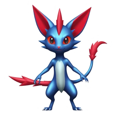 Shiny Exotic Bisharp-Sneasel-Weavile-Scizor-Hybrid-Creature sticker