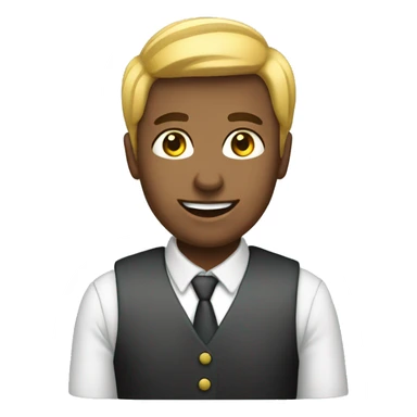 cashier in bank sticker