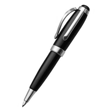 Signature with pen sticker