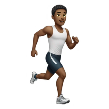 Glamour boy runner sticker