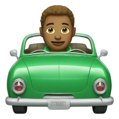 louie-smith-in-agreen-car sticker