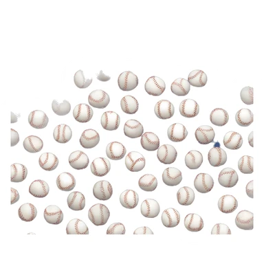 Happy baseball sticker