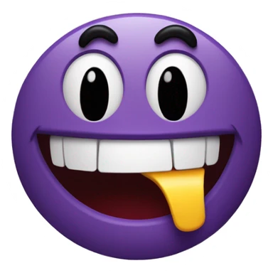 grimace from mcdonalds sticker