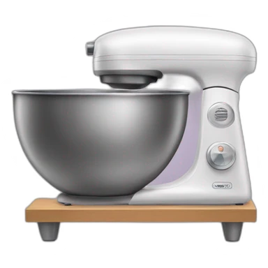 mixer and bowl sticker