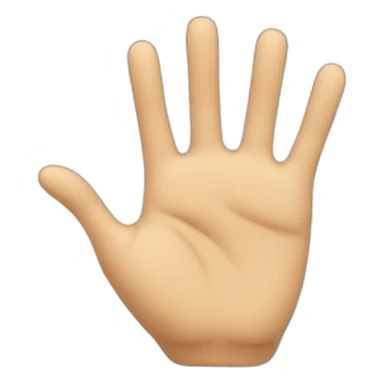 cœur avec les doigts sticker