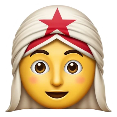 Cinematic Realistic Lebanese Cinema Pop Culture Emoji, showcasing an artistic representation of Lebanon's film heritage rendered with rich textures and dramatic, cinematic lighting. sticker