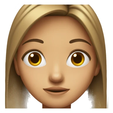 a girl side eying someone sticker